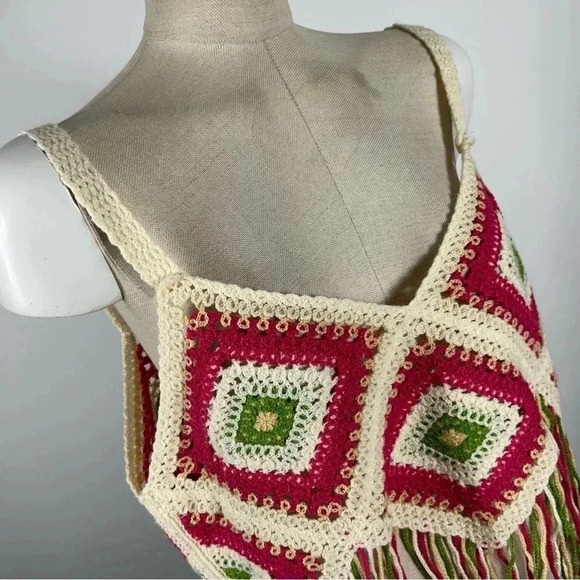 NWT New In  cropped crochet M/L - Picture 3 of 8